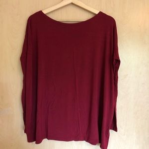 Red/Maroon Piko brand Piko shirt